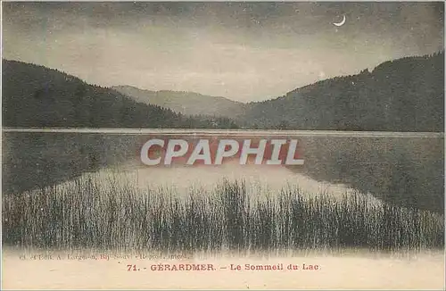 Cartes postales Gerardmer Le Sommeil du Lac
