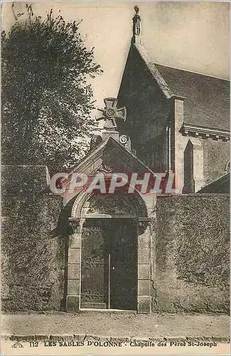 Cartes postales Les Sables d'Olonne Chapelle des Peres St Joseph