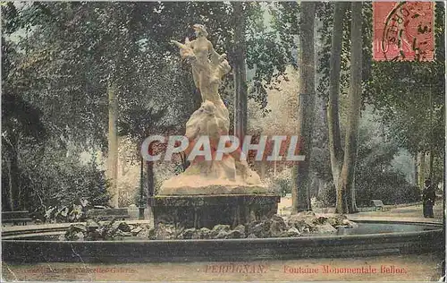 Cartes postales Perpignan Fontaine Monumentale