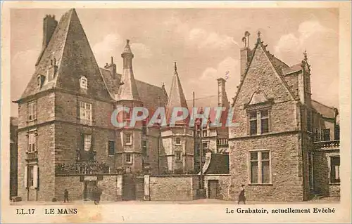 Cartes postales Le Mans Le Grabatoir Actuellement Eveche