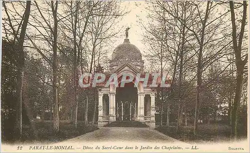 Cartes postales Paray le Monial Dome du Sacre Coeur dans le Jardin des Chapelains