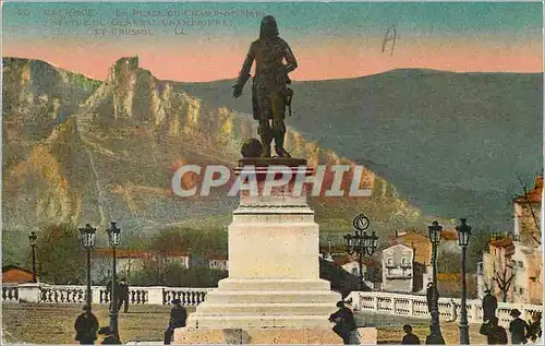 Cartes postales Valence la Place et Champ Demare