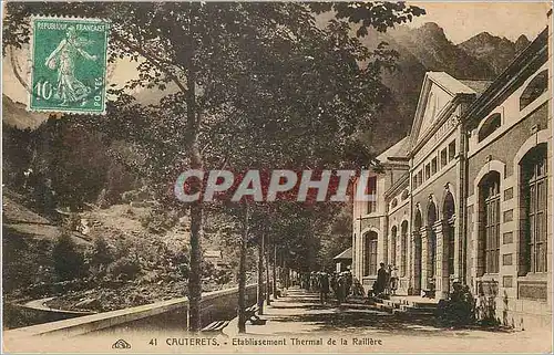 Cartes postales Cauterets Etablissement Thermal de la Raillere