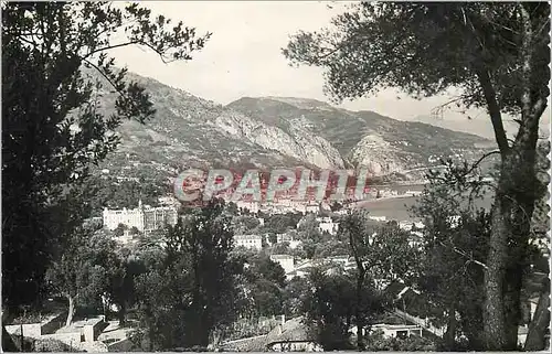 Moderne Karte Menton La Cote d'Azur Vue prise de Carnoles