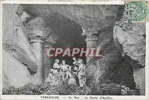 Cartes postales Versailles Le Parc La Grotte d'Apollon
