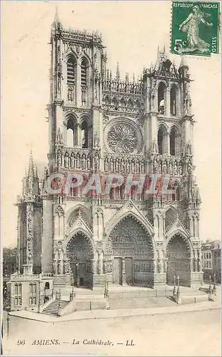 Cartes postales Amiens la Cathedrale