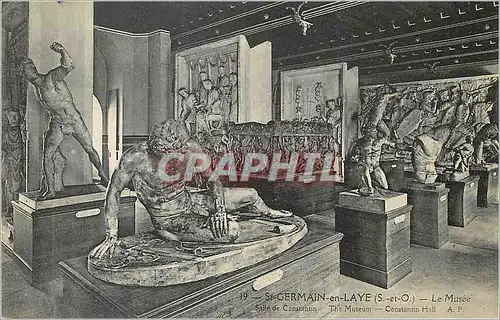Cartes postales Saint Germain en Laye (S et O) Le Musee Salle de Constentin