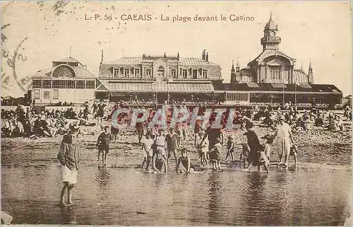 Ansichtskarte AK Calais La Plage devant le Casino