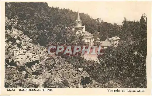 Cartes postales Bagnoles de l'Orne Vue prise du Roc au Chien