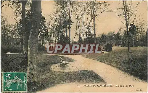 Cartes postales Palais de Compiegne Un Coin du Parc