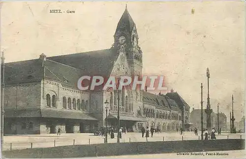 Cartes postales Metz Gare