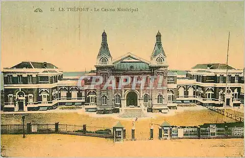 Cartes postales le Treport Le Casino Municipal