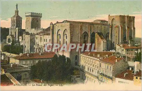 Cartes postales Avignon Le Palais des Papes