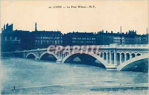 Ansichtskarte AK Lyon Le Pont Wilson