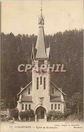 Cartes postales Gerardmer Eglise de Kuhompre