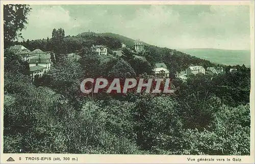 Cartes postales Trois Epis (alt 700 m) Vue Generale vers le Galz