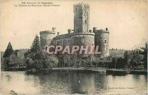 Ansichtskarte AK Environs de Limoges Le Chateau de Montbrun (Haute Vienne)