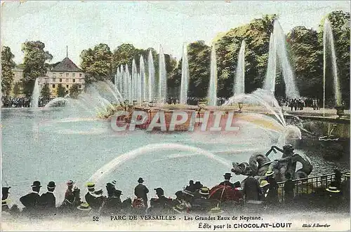 Ansichtskarte AK Parc de Versailles Les Grandes Eaux de Neptune