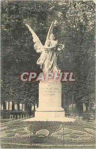 Ansichtskarte AK Paris Jardin du Luxembourg Statue de Leconte de Liste