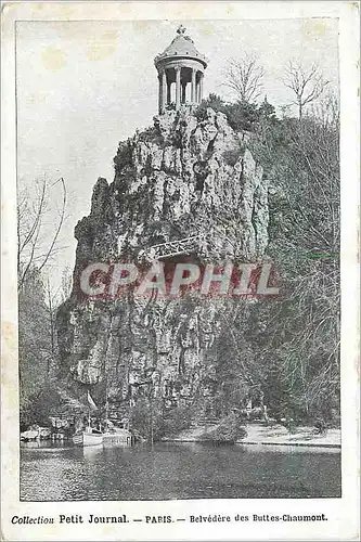 Ansichtskarte AK Paris Belvedere des Buttes Chaumont