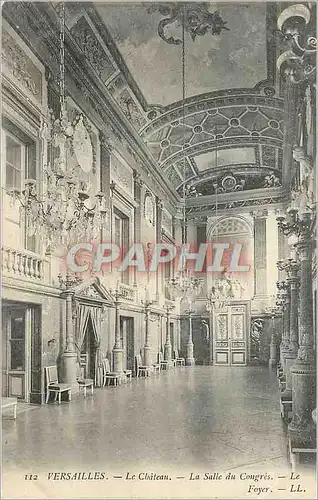 Cartes postales Versailles Le Chateau Salle du Congres