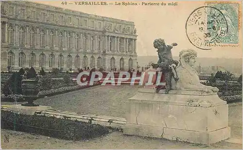 Ansichtskarte AK Versailles le Sphinx Parterre du Midi
