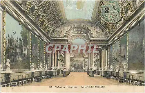 Cartes postales Palais de Versailles Galerie des Batailles