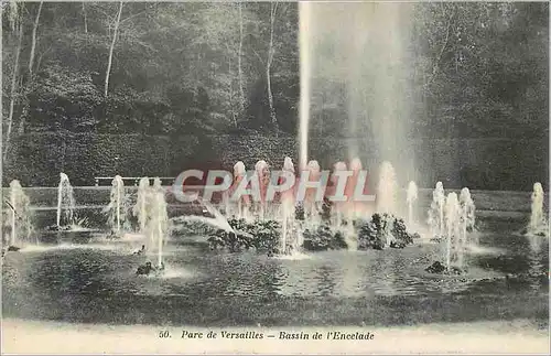 Ansichtskarte AK Parc de Versailles Bassin de l'Encelade