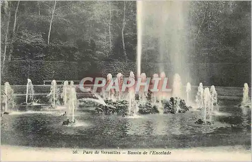 Cartes postales Parc de Versailles Bassin de l'Encelade