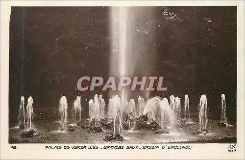 Ansichtskarte AK Palais de Versailles Grandes Eaux Bassin de l'Encelade