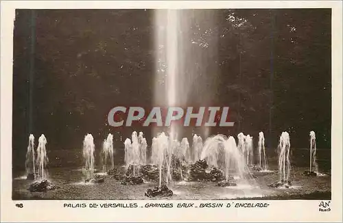 Cartes postales Palais de Versailles Grandes Eaux Bassin de l'Encelade