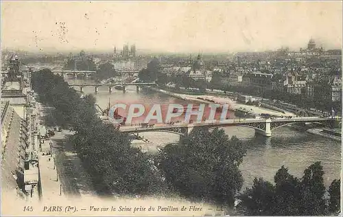 Ansichtskarte AK Paris (1er) vue sur la Seine prise du Pavillon de Flore