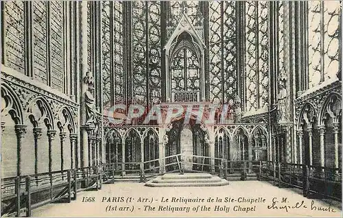 Cartes postales Paris (1e Arr) le Reliquaire de la Ste Chapelle