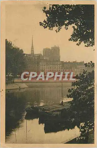 Ansichtskarte AK Paris L'Ile Saint Louis Peniche Bateau