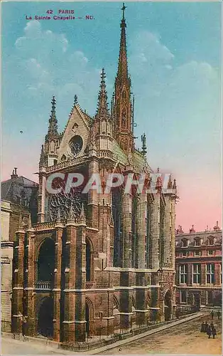 Cartes postales Paris la Sainte Chapelle