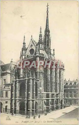 Ansichtskarte AK Paris (1er Arr) la Sainte Chapelle)