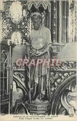 Cartes postales Interieur de la Chapelle un Apotre