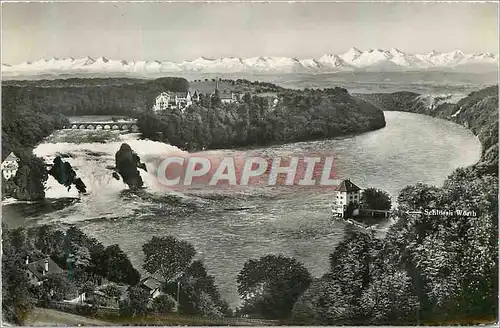 Cartes postales moderne Rheinfall Neuhausen Hotel Rest Schlocchen Worth
