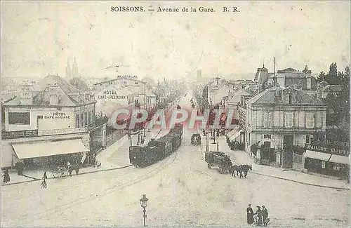 REPRO Soissons Avenue de la Gare Train