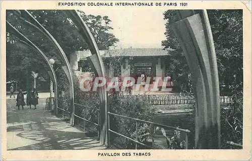 Cartes postales Exposition Coloniale Internationale de Paris 1931 Pavillon des Tabacs