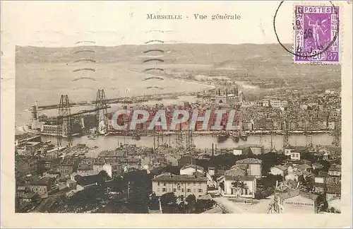 Cartes postales Marseille Vue Generale