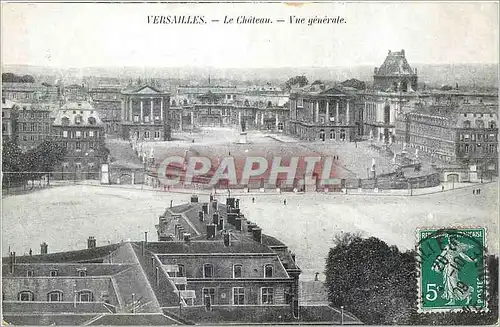 Ansichtskarte AK Versailles Le Chateau Vue Generale