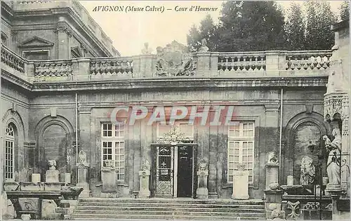 Ansichtskarte AK Avignon (Musee Calvet) Cour d'Honneur