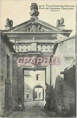 Cartes postales Villeneuve les Avignon Porte de l'ancienne Chartreuse (Interieur)