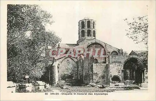 Cartes postales Arles Chapelle St Honorat des Alyscamps