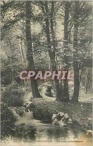 Cartes postales Bois de Vincennes Un Coin Pittoresque