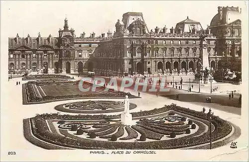 Cartes postales Paris Place du Carrousel