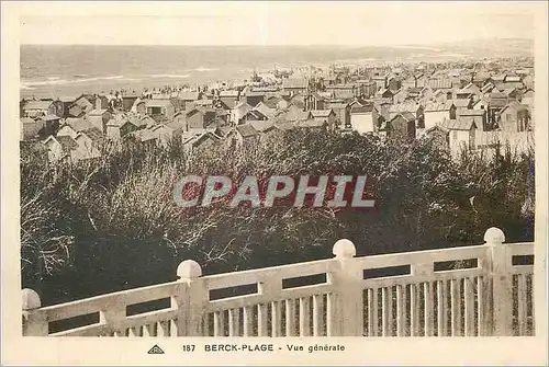 Cartes postales Berck Plage Vue Generale