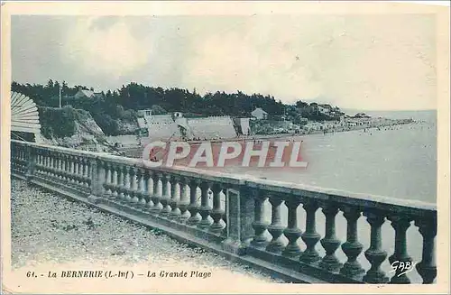 Cartes postales La Bernerie (L Inf) La Grande Plage