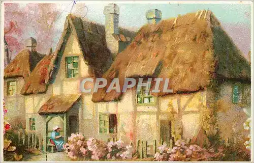 Cartes postales Maison Chaumiere